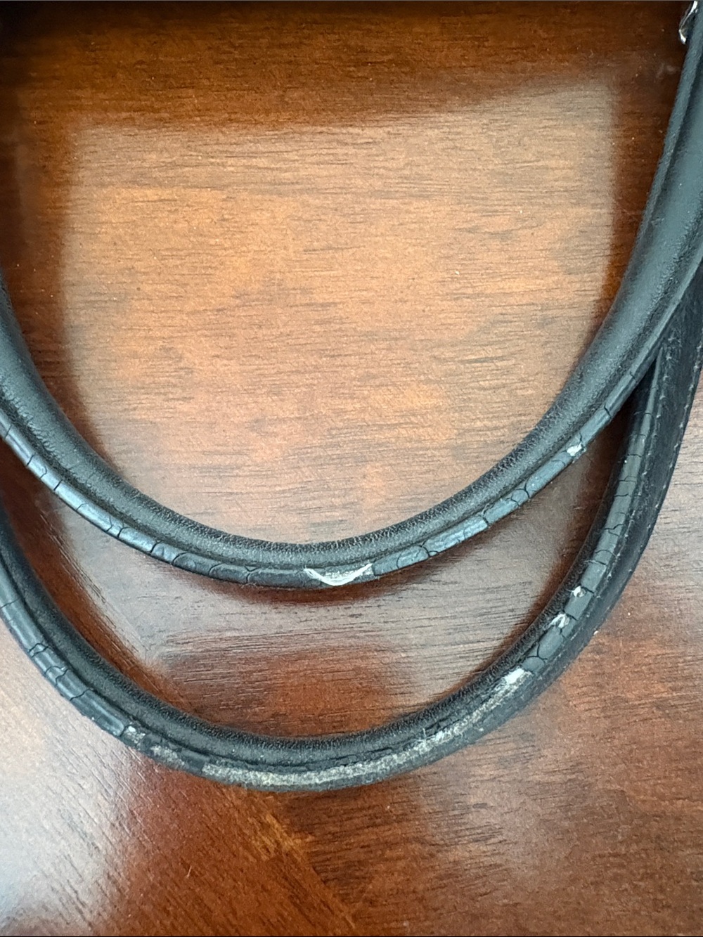 Coach Gray/Black Signature Satchel with Polished Hardware - Picture 7 of 9